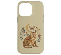 Carcasa para iPhone 14 Pro MAX Boho Celestial Baboon Moon Floral