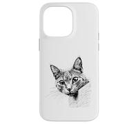 Carcasa para iPhone 14 Pro MAX Bonita Cara de Gato Curiosa para Todos los entusiastas de los Animales