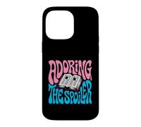 Carcasa para iPhone 14 Pro MAX Bookish Retro Reader Adoring The Spoiler Graphic