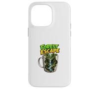 Carcasa para iPhone 14 Pro MAX Bosque Escape Naturaleza Cascada Aventura Escena