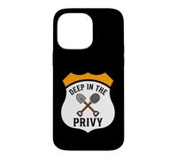 Carcasa para iPhone 14 Pro MAX Bottle Digging Relic Hunter Deep In The Privy Design