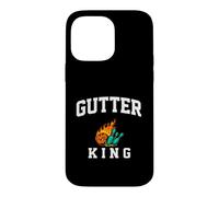 Carcasa para iPhone 14 Pro MAX Bowling Gutter King Funny Bowler Humor