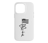 Carcasa para iPhone 14 Pro MAX Bretonne Drapeau Breton Fier Breton Bretagne Simple Breizh