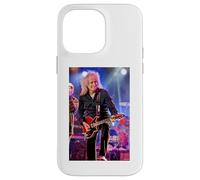 Carcasa para iPhone 14 Pro MAX Brian May Guitarrista Queen & Adam Lambert por Dick Barnatt