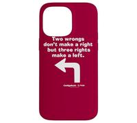 Carcasa para iPhone 14 Pro MAX Caddyshack Two Wrongs Don't Make a Right
