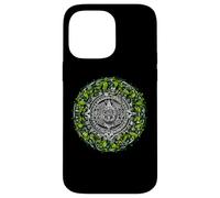 Carcasa para iPhone 14 Pro MAX Calendario Azteca símbolo Maya Antiguo Mexicano