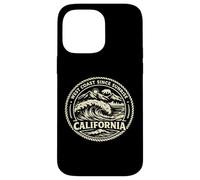 Carcasa para iPhone 14 Pro MAX California Surf Oso Retro Vintage West Coast Since Sunrise