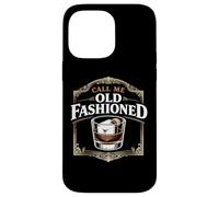Carcasa para iPhone 14 Pro MAX Call Me Old Fashioned Whisky Cocktail Beber Mixologist