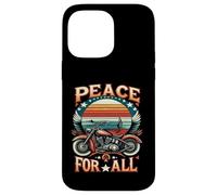 Carcasa para iPhone 14 Pro MAX Camiseta Peace to All Ride for Unity & Brotherhood Freedom