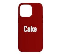 Carcasa para iPhone 14 Pro MAX Camiseta That Says Cake - Un diseño Que Dice Pastel
