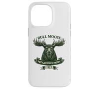 Carcasa para iPhone 14 Pro MAX Campaña Roosevelt del Partido Progresista Bull Moose 1912