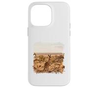 Carcasa para iPhone 14 Pro MAX Canguro Outback Paisaje Fauna Abierta Desierto Escena