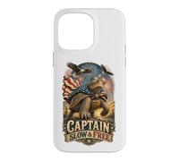 Carcasa para iPhone 14 Pro MAX Capitán Slow and Free Patriotic Turtle American Freedom 1776