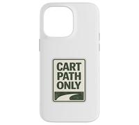 Carcasa para iPhone 14 Pro MAX Cart Paths Only First Tees Jitters Public Golf Society Chistes