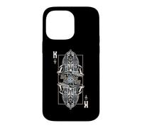 Carcasa para iPhone 14 Pro MAX Carta de Tarot astrológico con Calavera de Zombi Egipcio Malvado del Rey faraón