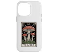 Carcasa para iPhone 14 Pro MAX Carta de Tarot Fly Agaric Amanita Muscaria Mushroom The Magician