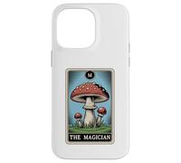 Carcasa para iPhone 14 Pro MAX Carta de Tarot Fly Agaric Amanita Muscaria Mushroom The Magician
