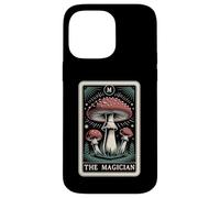 Carcasa para iPhone 14 Pro MAX Carta de Tarot Fly Agaric Amanita Muscaria Mushroom The Magician