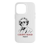 Carcasa para iPhone 14 Pro MAX Chopin Mood Funny Classical Music Frederic Chopin Gafas de Sol
