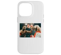 Carcasa para iPhone 14 Pro MAX Chris Eubank V Pelea de Boxeo en Tiempos de Guerra de Nigel Benn 1990