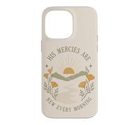 Carcasa para iPhone 14 Pro MAX Christian Faith California Poppy Sus misericordias Son Nuevas