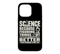 Carcasa para iPhone 14 Pro MAX Científico Evidencia Hechos Ciencia Educación Humor