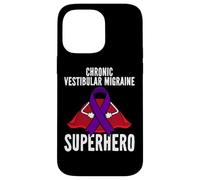 Carcasa para iPhone 14 Pro MAX Cinta Morada de superhéroe Guerrero vestibular crónica