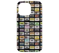 Carcasa para iPhone 14 Pro MAX Cintas de Casete Mixtapes, Amante de la música Retro de los años 80
