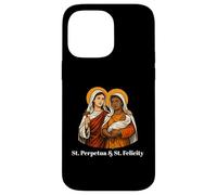 Carcasa para iPhone 14 Pro MAX Cita inspiradora de Santa Perpetua y Felicidad Mártires