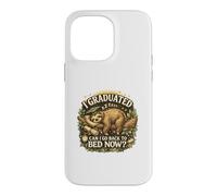 Carcasa para iPhone 14 Pro MAX Clase de 2026 Graduate Sloth 2026 Humor Graduado Seniors