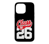 Carcasa para iPhone 14 Pro MAX Clase de 26 Grow with Me Graduate 2026 Estilo Deportivo Oscuro