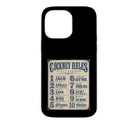 Carcasa para iPhone 14 Pro MAX Cockney Rules Londres Rhyming Slang