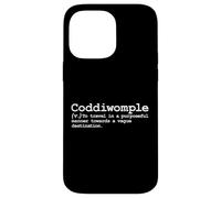 Carcasa para iPhone 14 Pro MAX Coddiwomple Divertido Inglés Jerga Poeta Viajes Definición Palabra