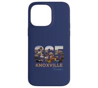 Carcasa para iPhone 14 Pro MAX Código de área del Condado de Knox 865 Knoxville Tennessee Skyline Art TN