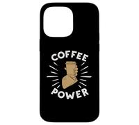 Carcasa para iPhone 14 Pro MAX Coffee Powers Funny Cafeine Baristas Coffee Lover