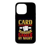 Carcasa para iPhone 14 Pro MAX Coleccionista de Tarjetas por Day Sleepless Gamer by Night Trading Card