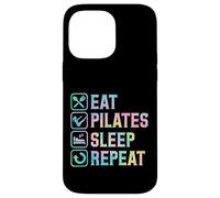 Carcasa para iPhone 14 Pro MAX Comer Pilates Dormir Repetir