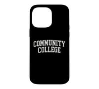 Carcasa para iPhone 14 Pro MAX Community College Arched College Fuente Divertido