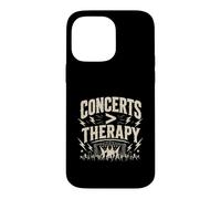 Carcasa para iPhone 14 Pro MAX Concerts Is Therapy Festival Rock Metal Live Energy