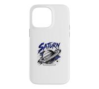 Carcasa para iPhone 14 Pro MAX Coordenadas espaciales mundiales anilladas Saturn Planet