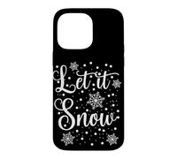 Carcasa para iPhone 14 Pro MAX Copo De Nieve Grafico Copos De Nieve Let It Snow Design