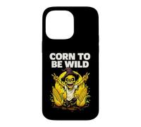 Carcasa para iPhone 14 Pro MAX Corn To Be Wild Halloween Scarecrow Illustration Graphic