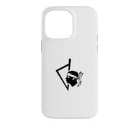 Carcasa para iPhone 14 Pro MAX Corse Corsu Corssica 2B Head De Maure Córcega Francia