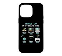Carcasa para iPhone 14 Pro MAX Cosa Que Hago en mi Tiempo Libre: Entusiasta de Las Maldivas, Maldivas