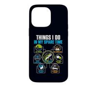 Carcasa para iPhone 14 Pro MAX Cosas Que Hago en mi Tiempo Libre Divertido Pescador Pescador Amante