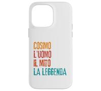 Carcasa para iPhone 14 Pro MAX Cosimo L'Uomo Il Mito La Leggenda Festa di Compleanno