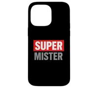 Carcasa para iPhone 14 Pro MAX Cover Regalo Mister Fine Anno Allenatore Calcio Super Mister