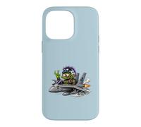 Carcasa para iPhone 14 Pro MAX Crazy Monster Fighter Piloto Jet Cartoon Aviación Arte