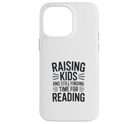 Carcasa para iPhone 14 Pro MAX Criando niños y aún encontrando Tiempo para Leer
