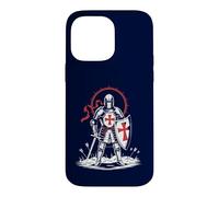 Carcasa para iPhone 14 Pro MAX Cruzada Caballero Medieval Inglaterra Inglés San Jorge Histórico